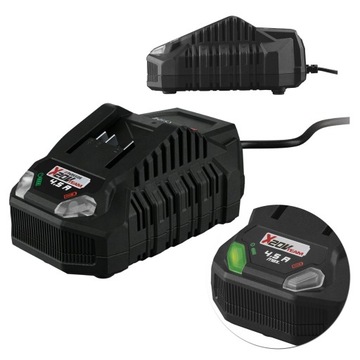 PARKSIDE MOCNA ŁADOWARKA DO AKUMULATORÓW 20V 4AH 120W DO WKRĘTARKI SZYBKA
