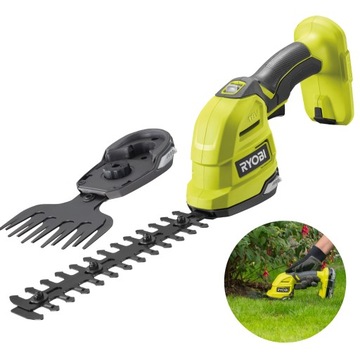 АККУМУЛЯТОРНЫЕ НОЖНИЦЫ RYOBI ДЛЯ КУСТА, ИЗГОРОДЫ, ТРАВЫ, 18 В RY18GSA-0 ONEPLUS