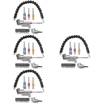 4 комплекта гибких удлинителей для сверл в ассортименте