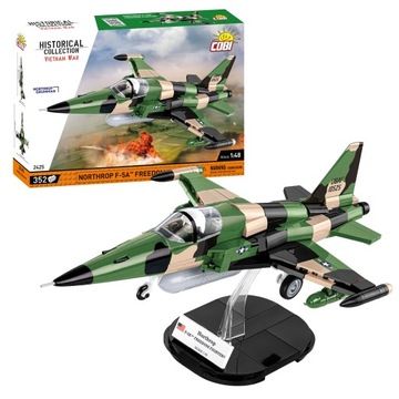 KLOCKI COBI 2425 SAMOLOT MYŚLIWISKI Northrop F-5A Freedom Fighter HC VIETNA