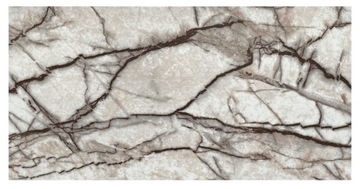 PANEL ŚCIENNY SAMOPRZYLEPNY PCV NATURALNY MARMUR POŁYSK 60x30cm LVT06