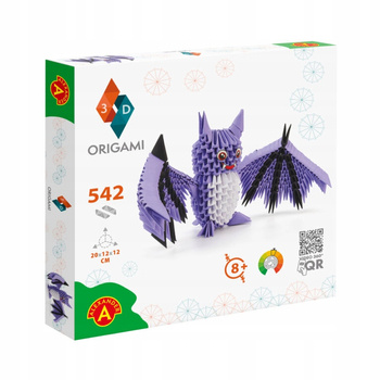 Origami 3D – Nietoperz