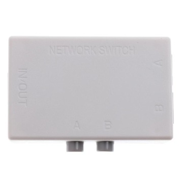 wkv-Mini 2-портовый ручной сетевой коммутатор 2в1