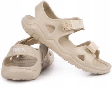 Женские спортивные сандалии BIG STAR LIGHTWEIGHT WITH HEELS BEige р. 38