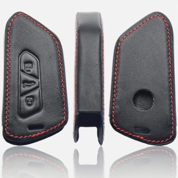 Кожаный чехол для ключей VW Volkswagen GOLF 8 MK8 ID.4 SEAT SKODA