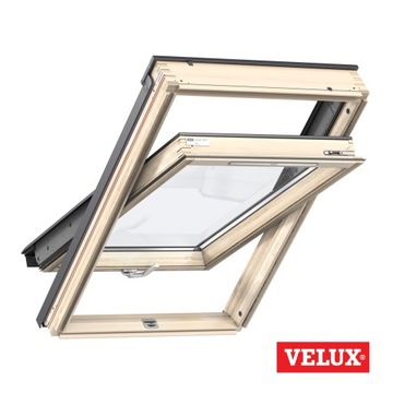 VELUX GZL MK08 1051B 78x140 деревянное мансардное окно со стеклопакетом