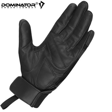 ПЕРЧАТКИ КОЖАНЫЕ ТАКТИЧЕСКИЕ Dominator ЧЕРНЫЕ XL
