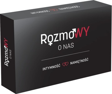 GRA DLA PAR - RozmoWY O NAS Intymność i Namiętność PREZENT na ŚLUB <3