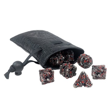 ZAGŁADA ANIOŁÓW ZESTAW 7 METALOWYCH KOŚCI RPG