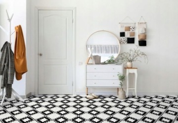 САМОКЛЕЯЩАЯСЯ ВИНИЛОВАЯ ПЛИТКА ПВХ АЦТЕЧЕСКИЙ УЗОР