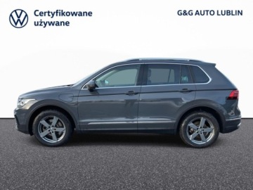 Volkswagen Tiguan II SUV Plug-in 1.4 TSI e-HYBRID 245KM 2022 Volkswagen Tiguan Tiguan 1.4 TSI Plug In DSG Highline LED Matrix Hak AsoFV, zdjęcie 1