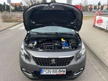 Peugeot 2008 I SUV Facelifting 1.2 PureTech 130KM 2017 Peugeot 2008 Style Nawigacja Klimatyzacja Parktronic El.szyby El.Lusterka, zdjęcie 24