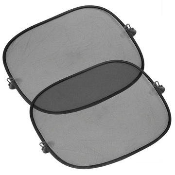 2x солнцезащитные навесы для черных штор на присосках для рулонных штор