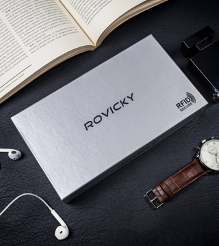 ROVICKY CPR-043 коричневая кожаная поясная сумка