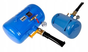 Inflator do pompowania kół opon 25l zbiornik Bass
