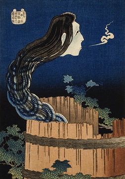 Rep K. Hokusai The Plate Mansion 100x70 obraz Lue
