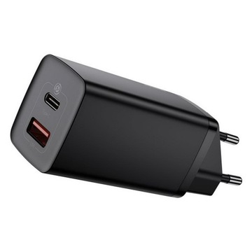 БЫСТРОЕ СЕТЕВОЕ ЗАРЯДНОЕ УСТРОЙСТВО BASEUS GaN2 USB/USB-C