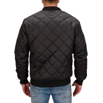 KR01 roz. M KURTKA MĘSKA BOMBER JACKET PIKOWANA