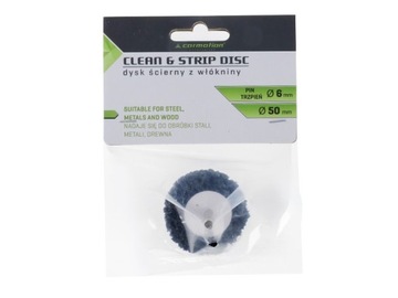 ДИСК ДЛЯ УДАЛЕНИЯ Ржавчины, НЕГРОВСКИЙ ВОЛОС, 50ММ, ДИСК, НЕТКАНАЯ ТКАНЬ, ШЛИФОВАЛЬНЫЙ ДИСК