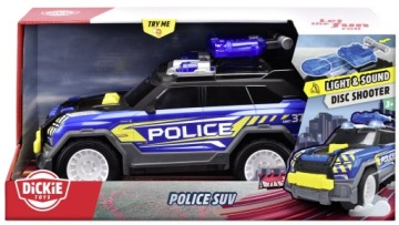 Поліція SUV срібляста 30 см, DICKIE TOYS