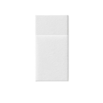 Serwetki Pocket 40x40cm, biały, 25szt. PAW