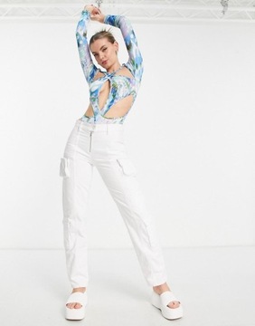 3B0B18 A02 ЦВЕТНОЕ БОДИ ASYOU С ВЫРЕЗАМИ M