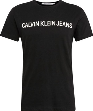 Calvin Klein Jeans T-shirt męski, czarny r.M