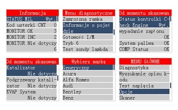 Диагностический тестер OBD2 CHECK ENGINE Сканер
