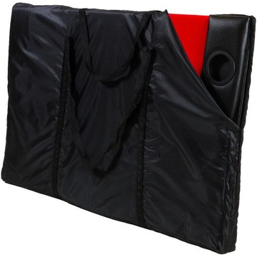 Красный складной покерный стол