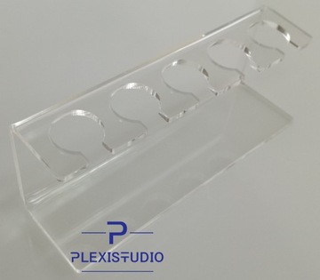 STOJAK PODAJNIK PODSTAWKA NA 5 LODÓW PLEXI