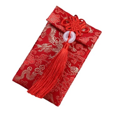 Китайский Лунный Новый Год Красный Подарочный Конверт Денежный Конверт Вертикальный Стиль
