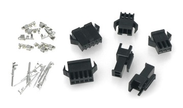 Набор разъемов JustPi JST-SM 2/3/4/5pin