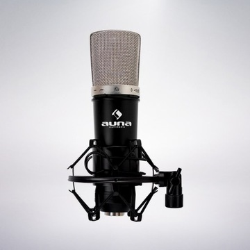 Auna CM003 Mikrofon Pojemnościowy Phantom 48V