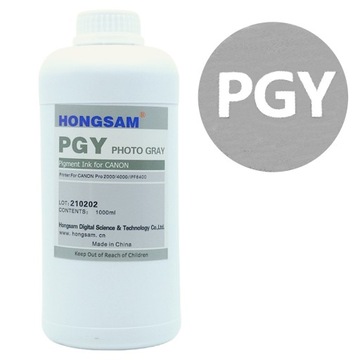 Tusz pigmentowy do Canon Pro Photo Gray 1L