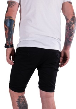 ШОРТЫ ASSERI из ткани черного цвета, размер 32