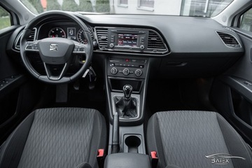 Seat Leon III Hatchback 1.6 TDI CR 105KM 2014 Seat Leon 1.6TDI 105KM 2014 Bezwypadkowy SalonPL Ledy 2xCzujniki Clima, zdjęcie 22