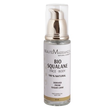 Beaute Marrakech Bio Skwalan z Trzciny Cukrowej Do Twarzy i Pod Oczy 30ml