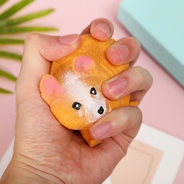 GNIOTEK PIESEK PIASKOWY ANTYSTRESOWY SENSORYCZNY ROZCIĄGANY PRANK ŻART