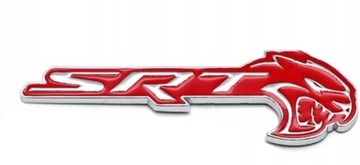 SRT ZNAK NÁPIS HLAVA LOGO JEEP CHRYSLER DODGE