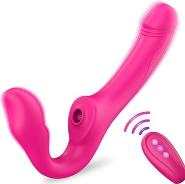 Wibrator Dildo 10 Wibracji Punkt G z Pilotem