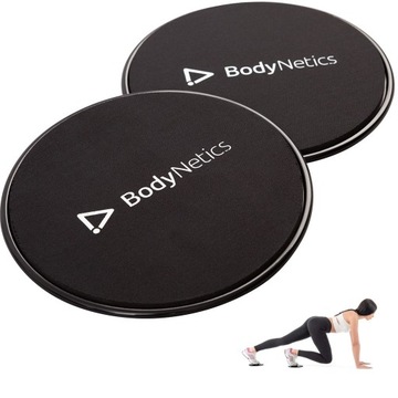 PODKŁADKI DYSKI ĆWICZEŃ SLIDE DISC BODYNETICS 2szt