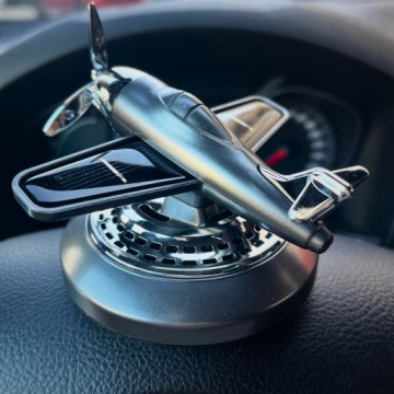 АВТОМОБИЛЬНЫЙ СОЛНЕЧНЫЙ МАСЛЯНЫЙ ДИФФУЗОР АВТОМОБИЛЬНЫЙ АРОМАТ ВРАЩАЮЩИЙСЯ САМОЛЕТ