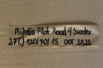 Шина 120/70/15 Michelin Pilot Road 4 Scooter Dot 2822