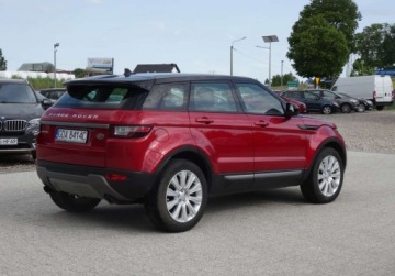 Land Rover Range Rover Evoque I SUV 5d Facelifting 2.0D TD4 180KM 2016 Land Rover Range Rover Evoque 2.0D 180KM 4X4 Automat Skora Alu Super Stan, zdjęcie 10