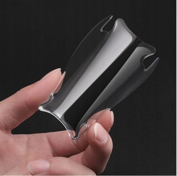 8X GRUBE NAKLEJKI FOLIA OCHRONNA POD KLAMKI NA KLAMKI ODBOJNIKI