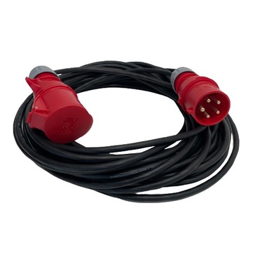 Przewód przedłużacz 3 fazowy 32 A 400V - 20m