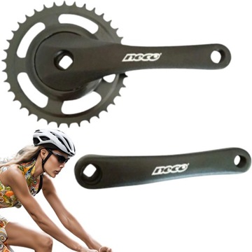 KORBA 38 NECO 38T 170mm aluminiowy 1-rzędowy mechanizm do roweru miejskiego