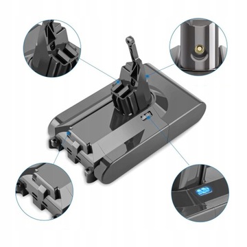 Аккумулятор для Dyson V8 SV10 Animal/Absolute 21,6 В