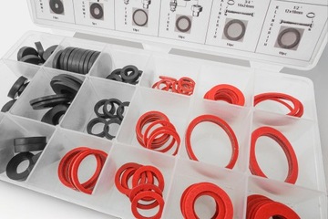 ГИДРАВЛИЧЕСКИЕ РЕЗИНОВЫЕ УПЛОТНИТЕЛЬНЫЕ ШАЙБЫ КОМПЛЕКТ УПЛОТНИТЕЛЬНЫХ ШАЙБ