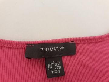 PRIMARK elastyczne BODY z krótkim rękawem WYCIĘCIA modne _ 40/42